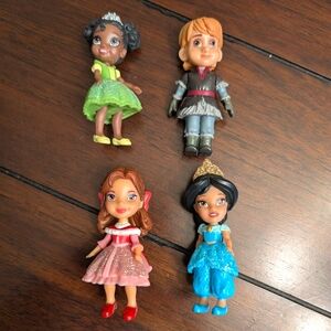 Set Of 4 Disney Mini Figures